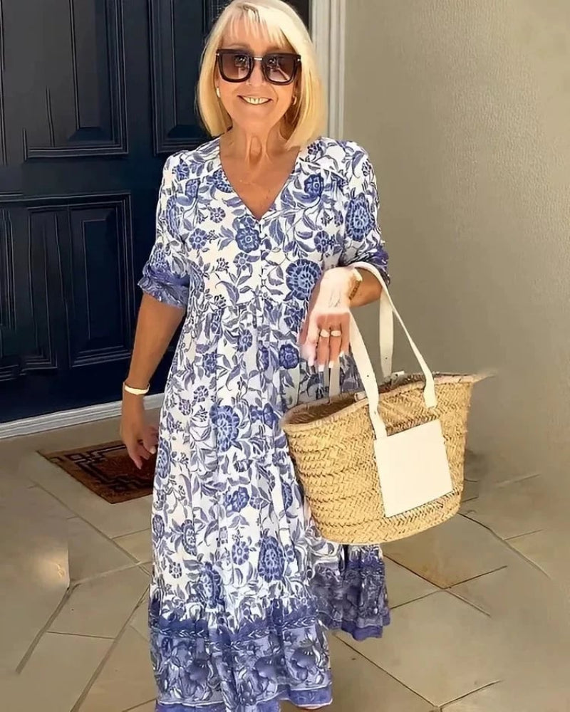 Alessia Valenti® | Vestido fluido de verano