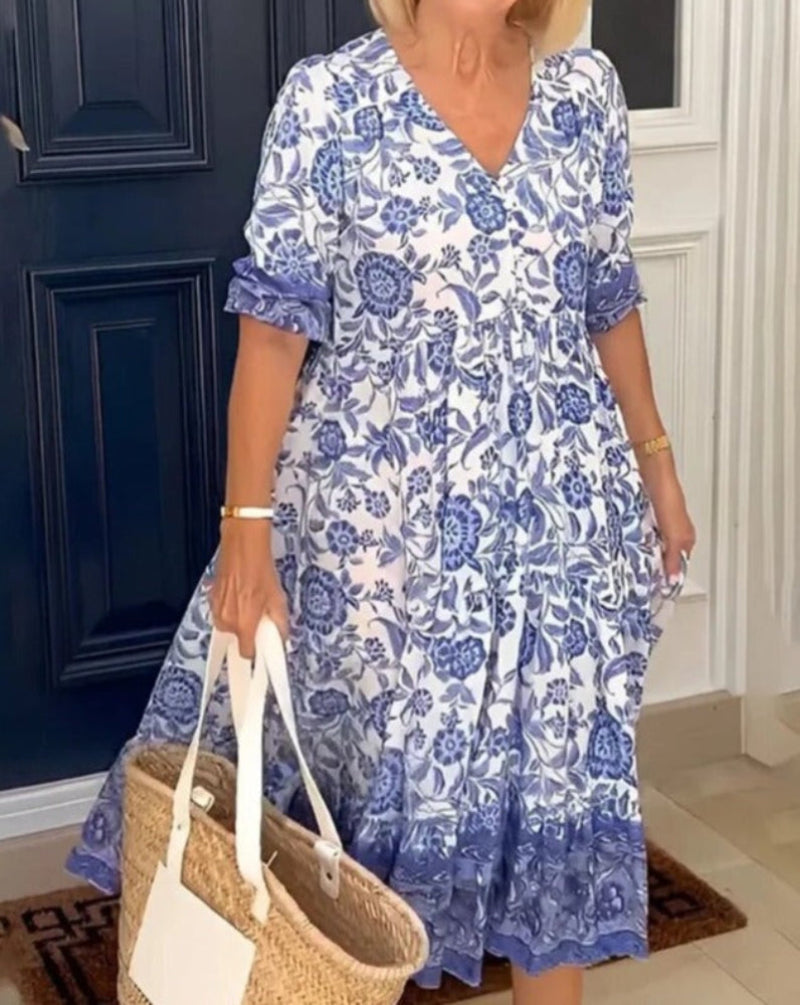 Alessia Valenti® | Vestido fluido de verano