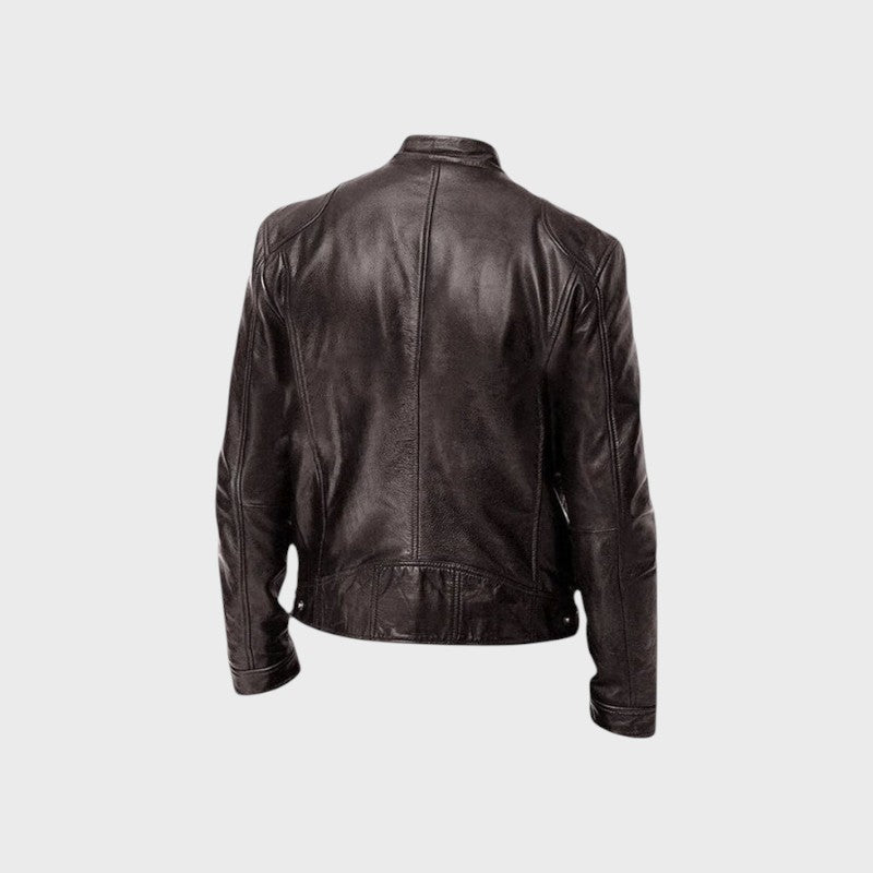 Alessia Valenti® | Chaqueta de cuero para hombre