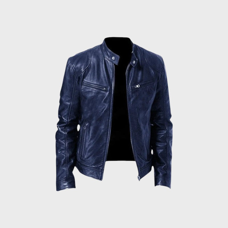 Alessia Valenti® | Chaqueta de cuero para hombre