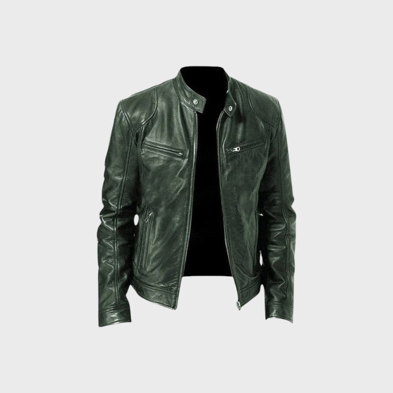 Alessia Valenti® | Chaqueta de cuero para hombre