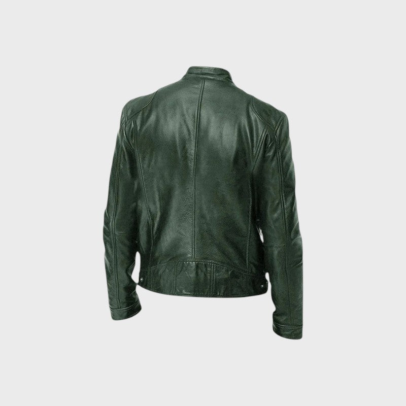 Alessia Valenti® | Chaqueta de cuero para hombre