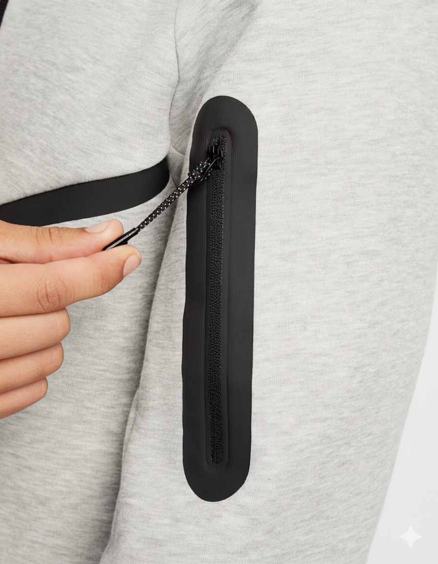 Alessia Valenti® | Conjunto Urbano Tech-Grey - Edición Limitada