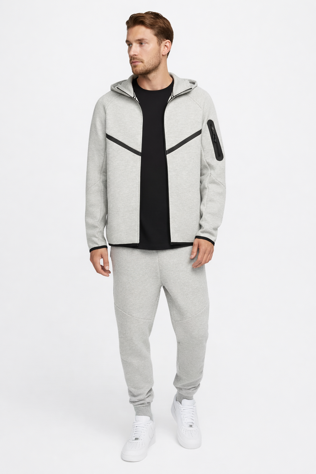 Alessia Valenti® | Conjunto Urbano Tech-Grey - Edición Limitada