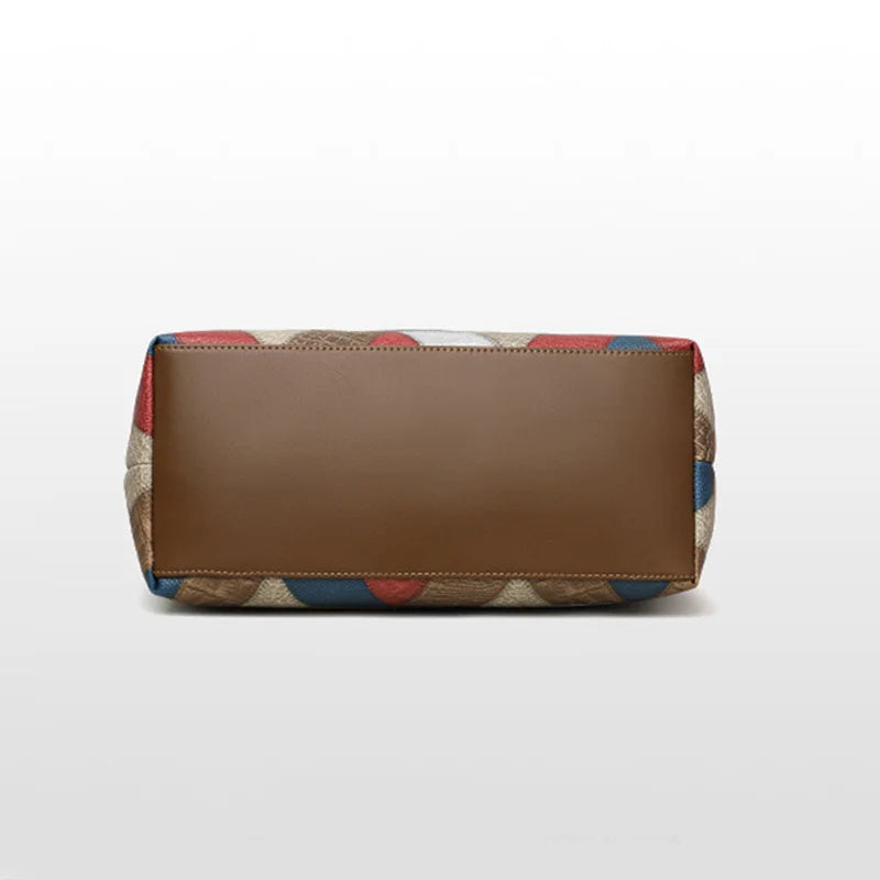 Argilla Sicilia | ISOTTA TOTE | Borsa a spalla Mosaico in pelle