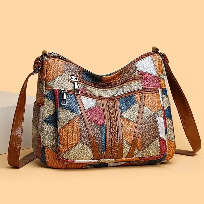 Alessia Valenti® | Bolso de piel con mosaico