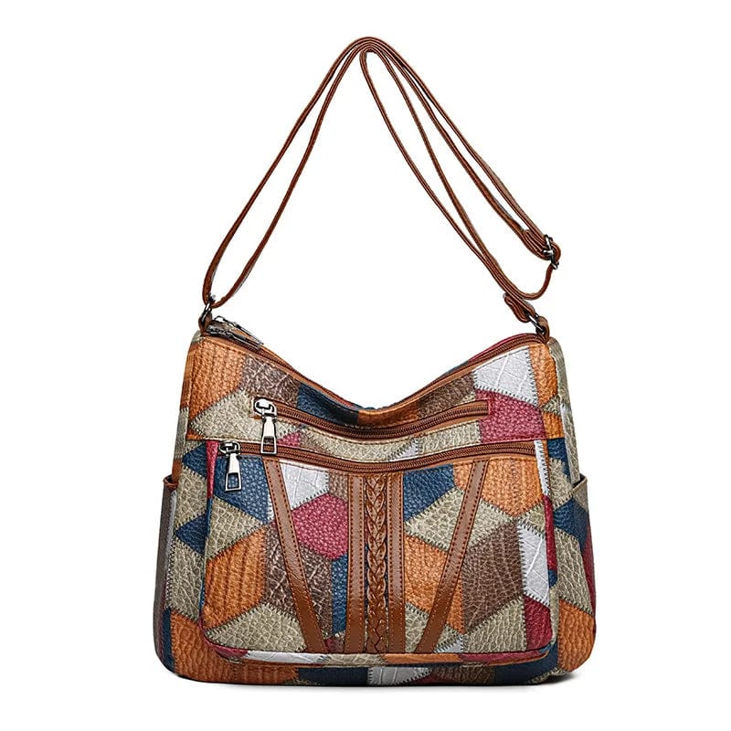 Alessia Valenti® | Bolso de piel con mosaico