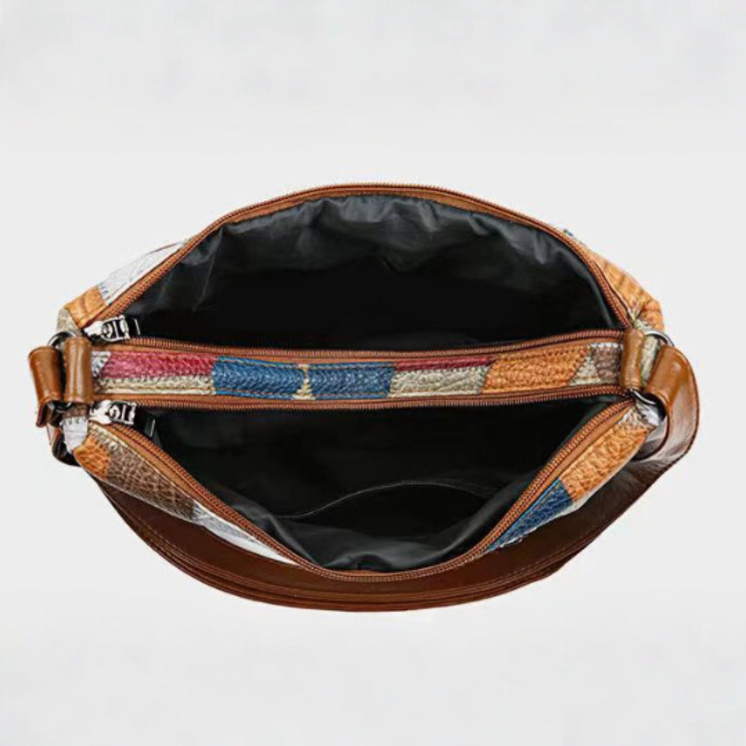 Alessia Valenti® | Bolso de piel con mosaico