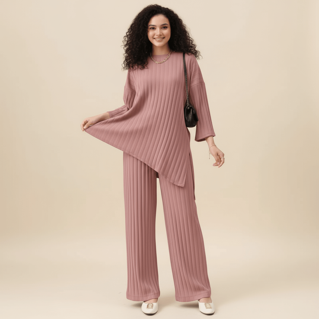 Alessia Valenti® |  Elegante conjunto de top y pantalón