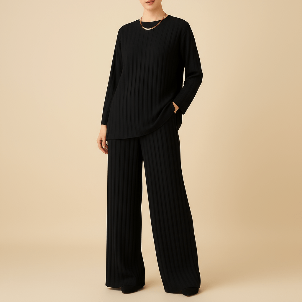 Alessia Valenti® |  Elegante conjunto de top y pantalón