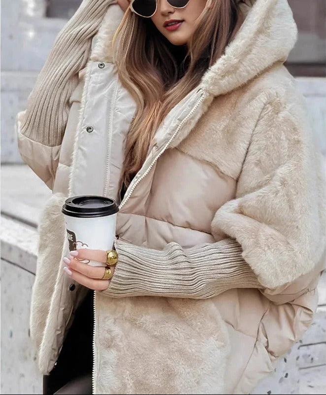 Alessia Valenti® | Chaqueta de plumón cálida con capucha