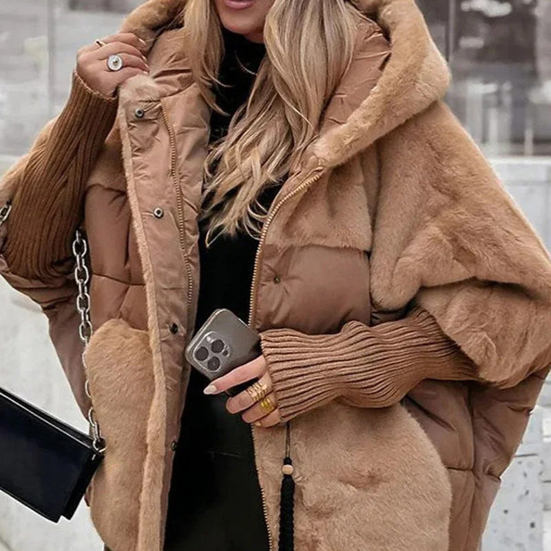 Alessia Valenti® | Chaqueta de plumón cálida con capucha